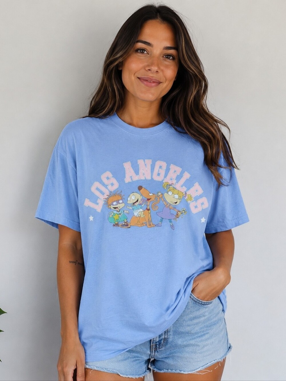 NWT Los Angeles Rugrats Graphic Relaxed Tee Size Medium